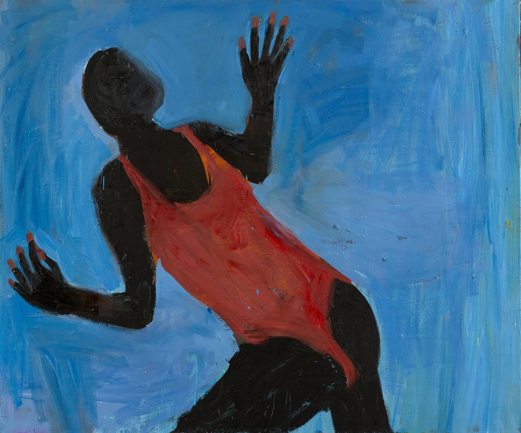 Peter Bosshart, Emma am Meer, 2012, Öl/Lw, 120 x 145 cm
