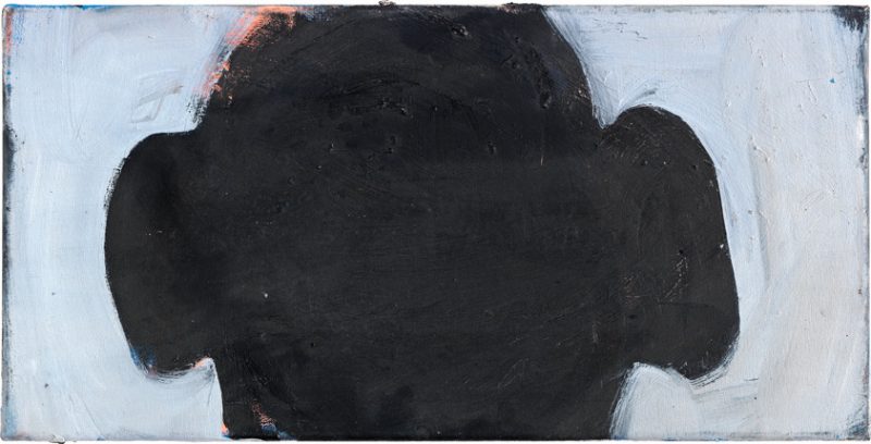 Peter Bosshart, Gusti, 2012, Öl/Lw, 30 x 60 cm