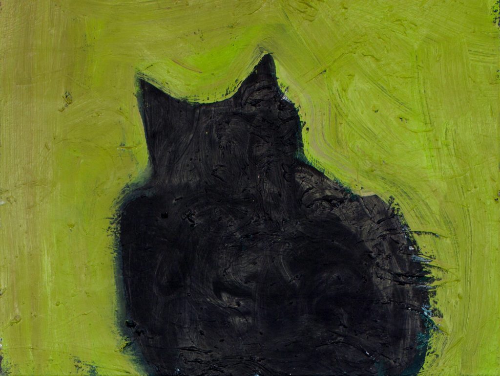 Peter Bosshart, Gupf, 2009, Öl/Lw, 40 x 50 cm